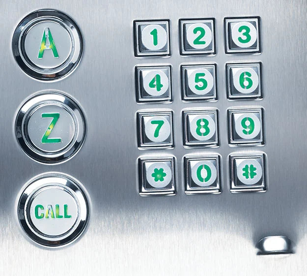 DoorKing 1802-091 Flush Mount EPD Telephone Entry System