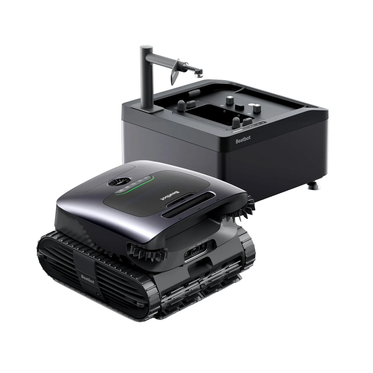 Beatbot AquaSense X AI Robotic Pool Cleaner with AstroRinse Self-Cleaning Station