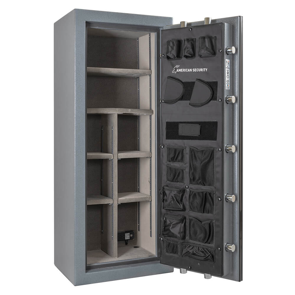 American Security NF5924 Gun Safe – 16-Gun Capacity with ESL10 Electronic Lock