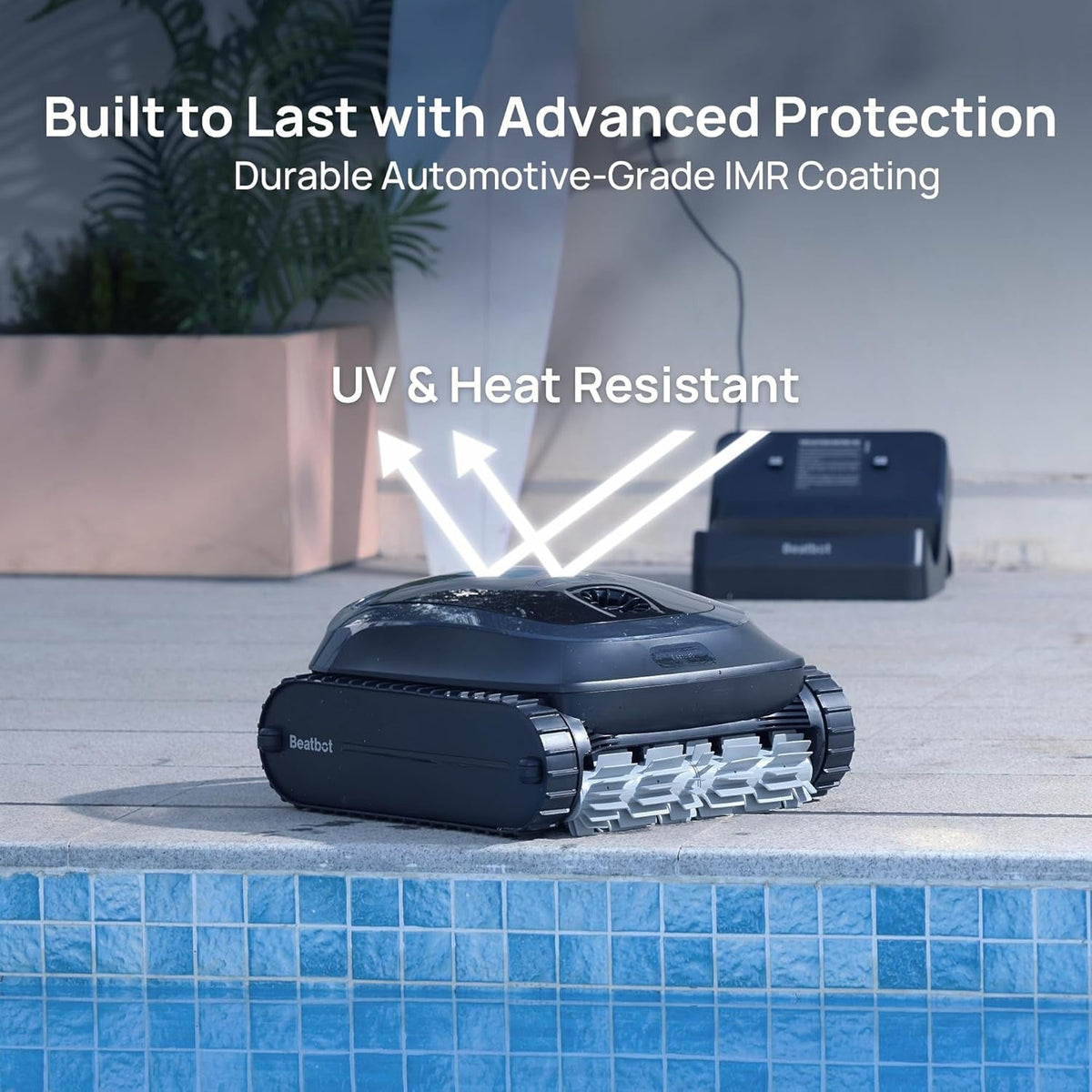 Beatbot AquaSense 2 Robotic Pool Cleaner + Beatbot iSkim Robotic Pool Skimmer