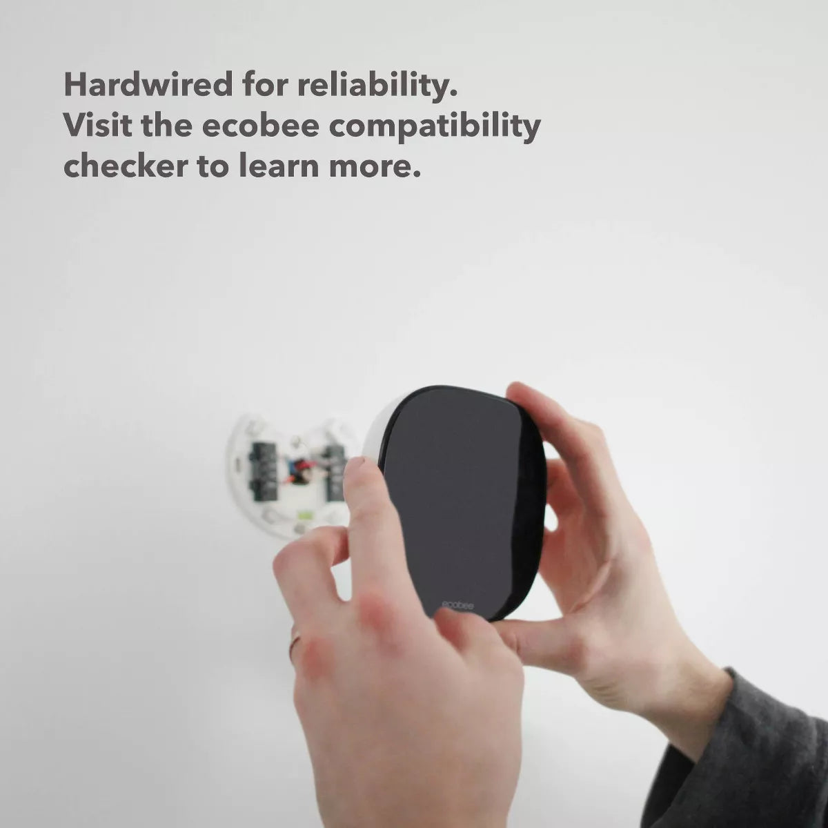 Ecobee Smart Thermostat Enhanced: Energy Star Certified, Compatible with Alexa & Google Assistant, 3-Year Warranty