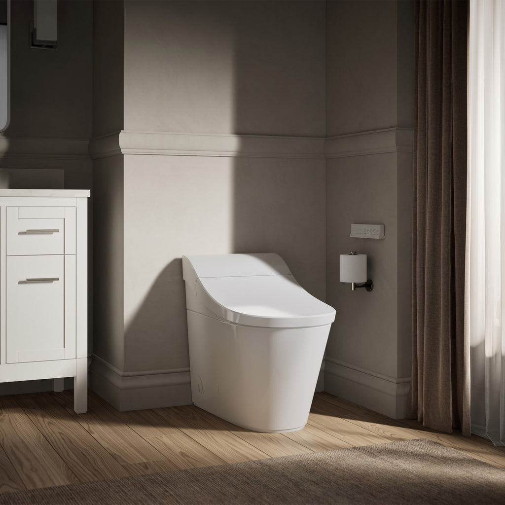 Kohler Jaro One-Piece Elongated Smart Toilet, Dual-Flush