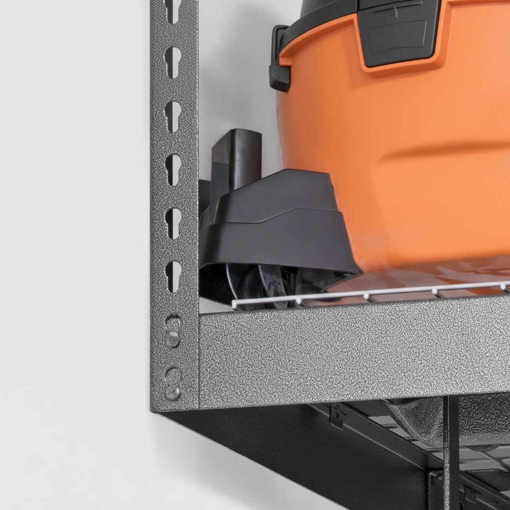 Versarac 4' x 8' Adjustable Overhead Storage Rack – 600 lb Ceiling-Mounted Steel