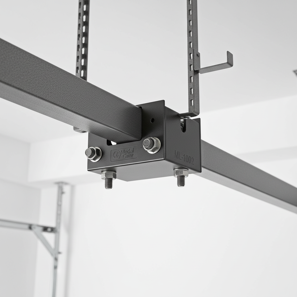 Versarac 4' x 8' Adjustable Overhead Storage Rack – 600 lb Ceiling-Mounted Steel