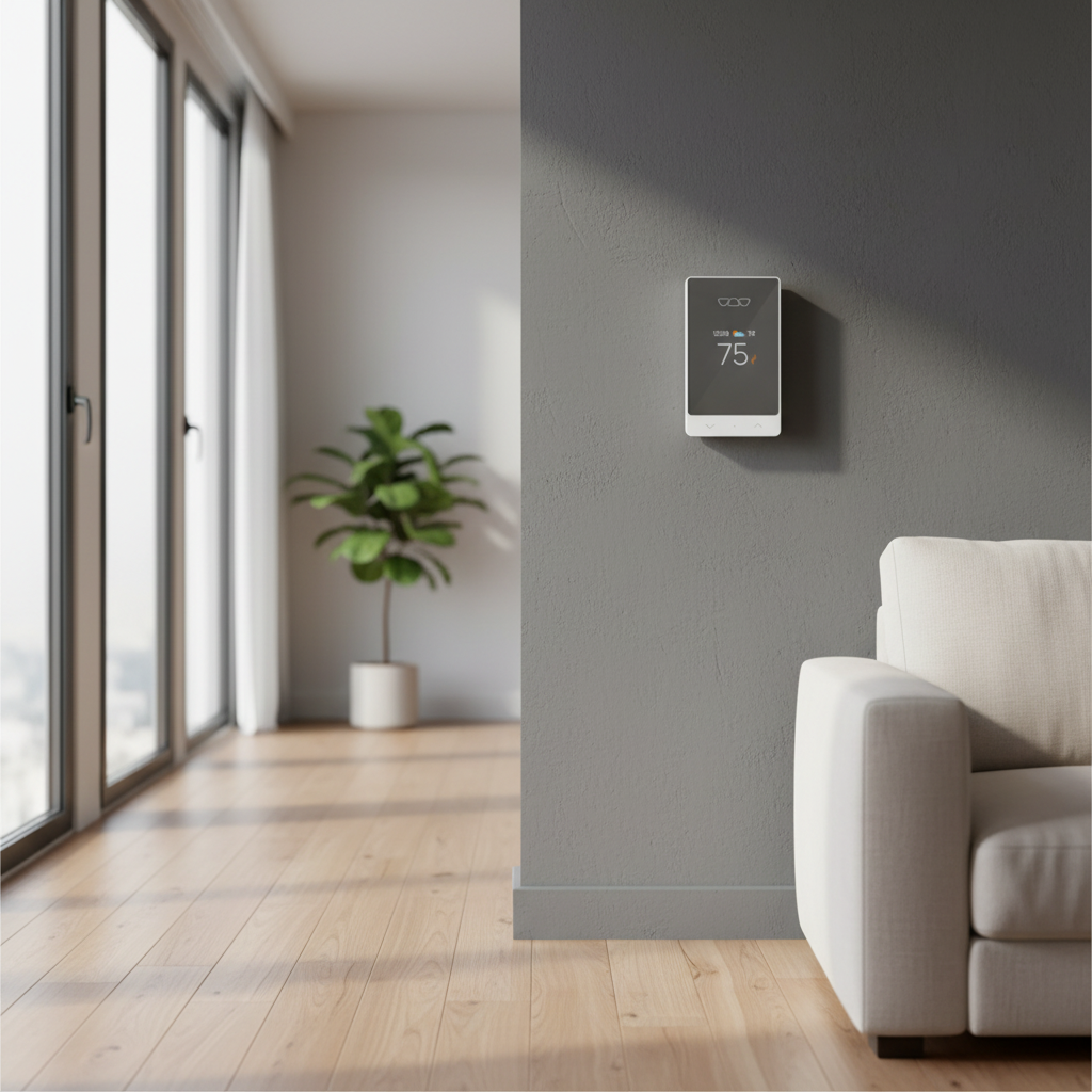 Ditra-Heat-E-Rs1 Smart Thermostat Bright White